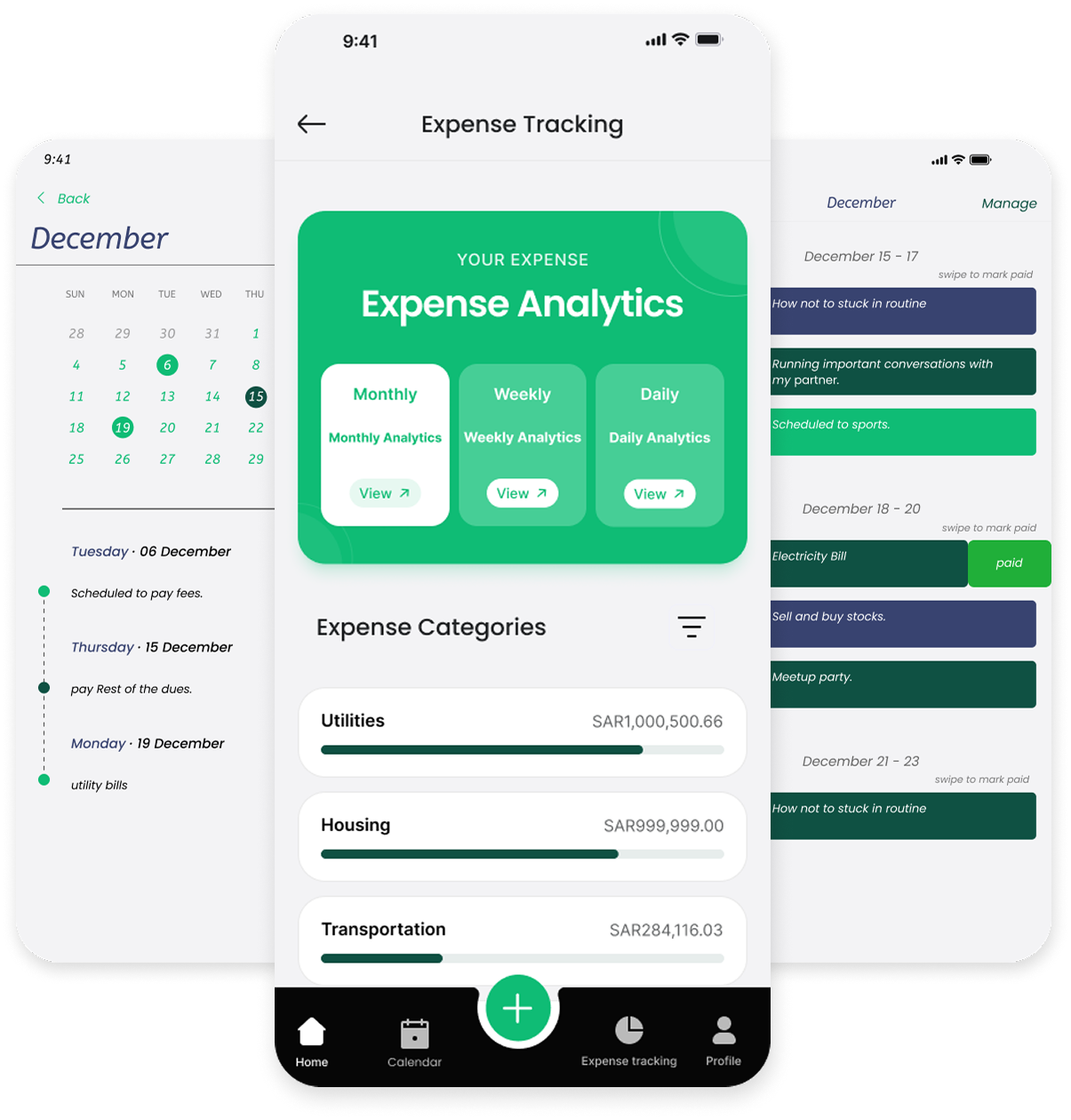 Fintrix Expense Tracking